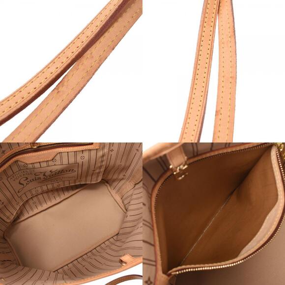 Louis Vuitton Monogram Neverfull Brown Canvas Tote Bag - Picture 11 of 12